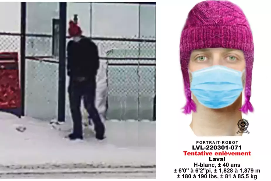 Tentative d’enlèvement à Laval | Un suspect recherché